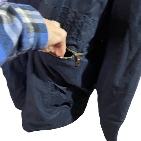 YES Sportswear Reversible Wind/Rain Jacket.Embroidered back Size Large - Picture 14 of 15